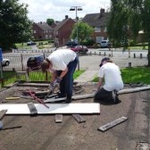 CLICK HERE TO SEE PHOTOGRAPHS OF THE REPAIRS TO THE OFFICE/STOREROOM  ROOF.  THIS WAS OUR FIRST REPAIR JOB FOLLOWING THE 'CLEAR-OUT' OF THE ROOM BELOW; COMMENCED ON 4th JUNE 2009